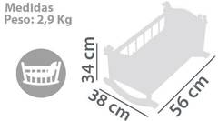 DeCuevas Кроватка-качалка для куклы серии 