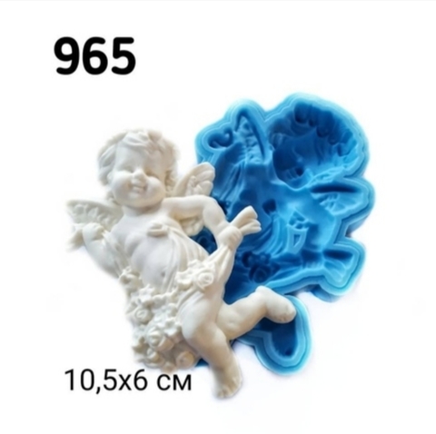 Молд  Ангел (правый) 10.5х6см, Арт.PO-0965, силикон