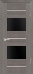 Дверь PS-21 / Цвет Грей Мелинга / черный лакобель / Двери PROFILO PORTE