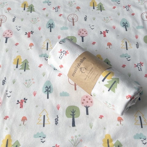 Пеленка фланель "Лес"