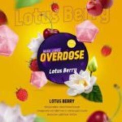 Overdose 100гр. Lotus Berry (Лотос, Вишня, Земляника)