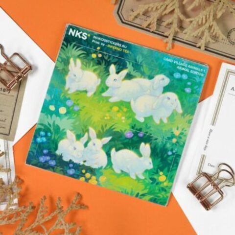 NKS CARD VILLAGE ANIMALS 1