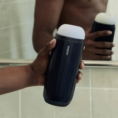 Автоматический интерактивный мастурбатор Sam Neo 2 темно-синий от SVAKOM