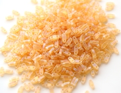 QTL-0132FR Matted Transparent Light Topaz AB