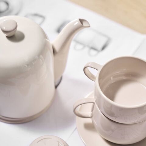 Чайник заварочный на 4 чашки 0.7л Guy Degrenne Salam Nude Pink Monochrome