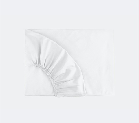 Простыня на резинке 180x200x35 Mollen жемчужно-белая