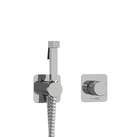 WasserKRAFT A4651.271.057.136 Встраиваемый комплект для биде со шлангом