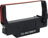 Картридж матричный Cactus CS-ERC38B, R черный, красный для Epson ERC 30, 34, 38, UT2000/4000