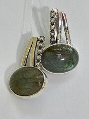 Ритель (серьги из серебра)