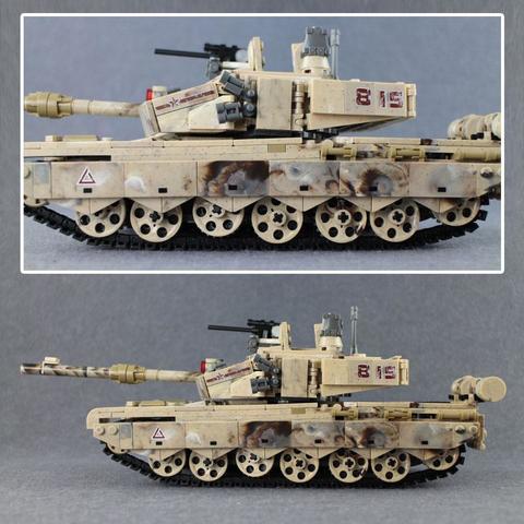 Конструктор серия Армия Китайский Боевой танк Тип 99