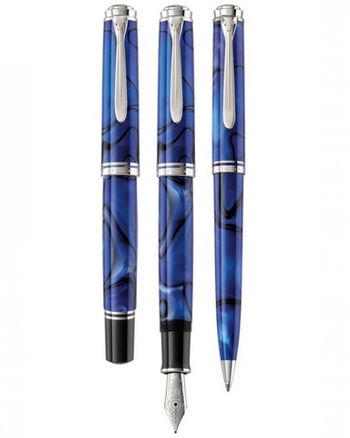 Ручка шариковая Pelikan Souverän® K805 Blue Dunes (813440)