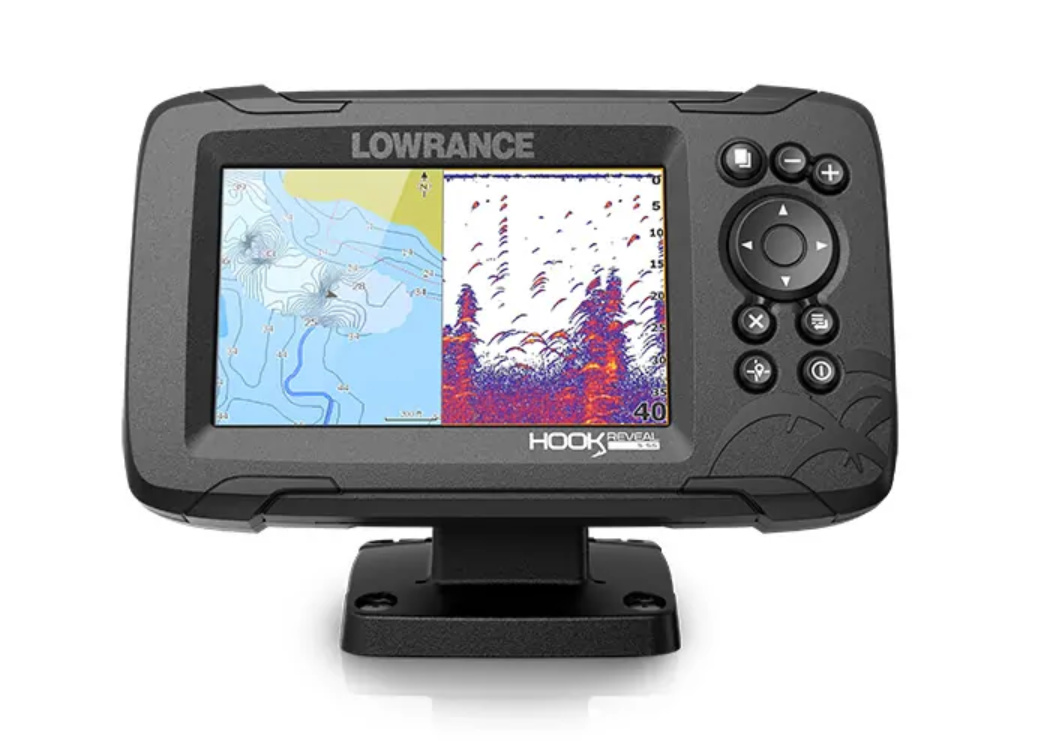 Lowrance Hook Reveal 5 с датчиком HDI