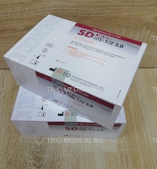 Набор ВИЧ 1/2, антитела раздельно SD, 25 тестов - ИХ (тест-кассеты) Стандарт Диагностикс, Инк., Республика Корея трио-медикал