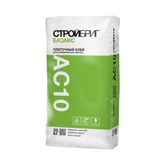 Клей для керамической плитки Стройбриг Базакс АС10 (25 кг)