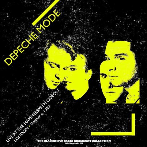 Виниловая пластинка. Depeche Mode - Live At The Hammersmith Odeon London October 6, 1983 (Limited Edition Coloured Marble Vinyl)
