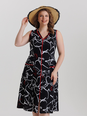 4574 Сарафан на молнии