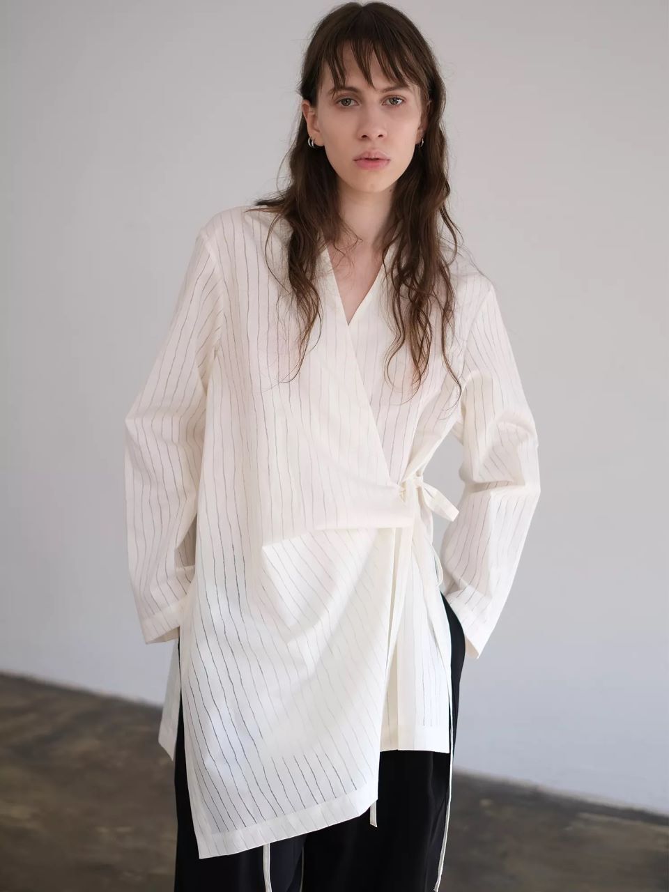 Рубашка молочная из хлопка Ann Demeulemeester