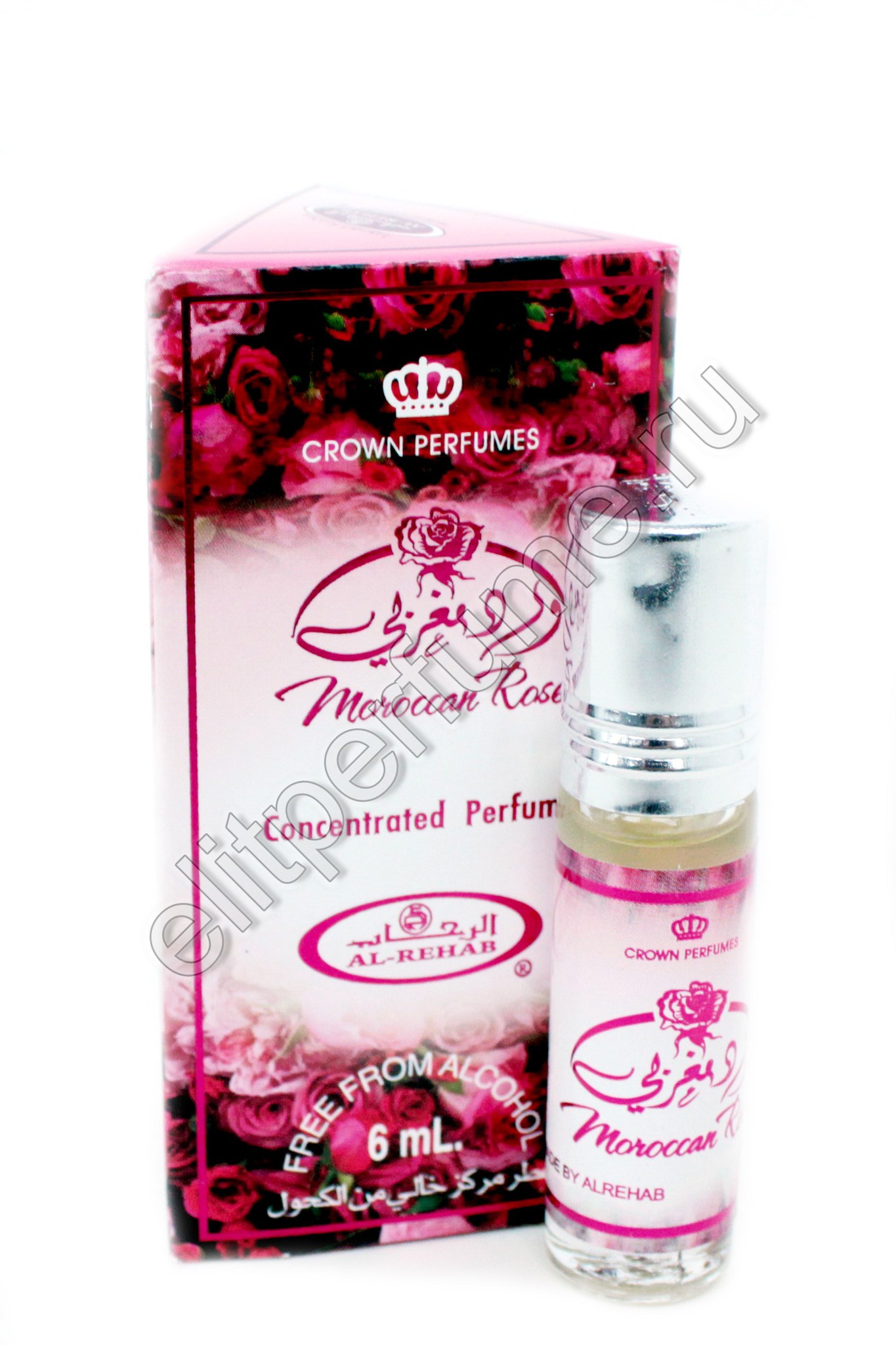 Moroccan Rose Марокканская Роза 6 мл арабские масляные духи от Аль Рехаб Al Rehab