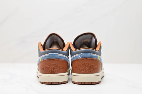 Air Jordan 1 Low SE Repaired Denim Swoosh