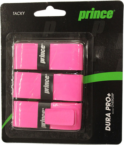 Намотки теннисные Prince Dura Pro+ 3P - pink
