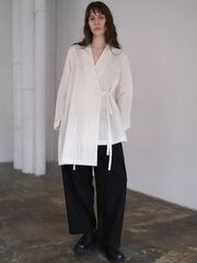 Рубашка молочная из хлопка Ann Demeulemeester