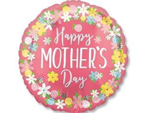 Фольгированный шар Happy Mother's Day