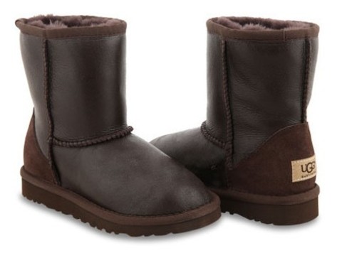 UGG Kids Metallic Chocolate