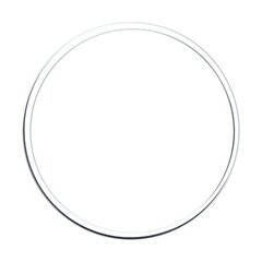 110219- Обручальное, гладкое кольцо из белого золота , ширина 5 мм