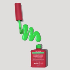 Гель-лак Neon #035 (неоново-зеленый, салатовый) 12 мл