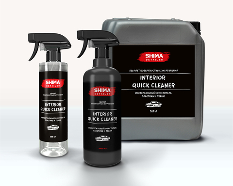 SHIMA DETAILER INTERIOR QUICK CLEANER Универсальный очиститель поверхностей 500мл