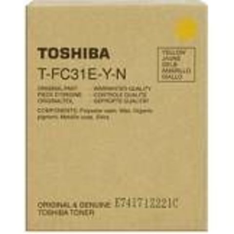 Тонер T-FC31EYN желтый для Toshiba e-STUDIO 211C/311C/2100C/3100C (10,7K) (6AG00002006)