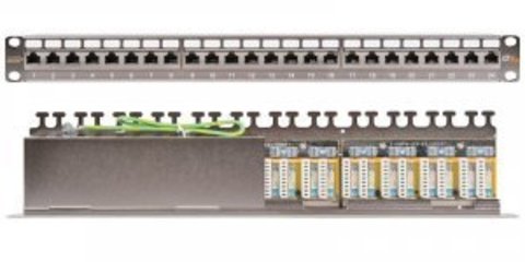 Патч-панель NIKOMAX NMC-RP24SA2-1U-MT