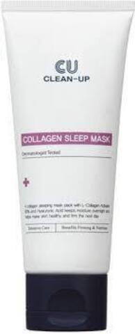 Ночная Лифтинг Маска с Коллагеном и Пептидами CU CLEAN-UP Collagen Sleep Mask