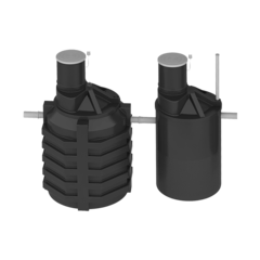 Станции биологической очистки Акватек ЛОС 15/ 8-15 чел. (черный) - арт.556034.1