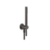 Gessi 63329#707 Gessi Душевой комплект с держателем с подводом воды, ручным душем и шлангом 1500 мм., цвет Black Metal Brushed PVD