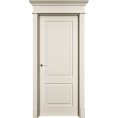 Межкомнатная дверь Нафта 2 эмаль RAL 9001 глухая