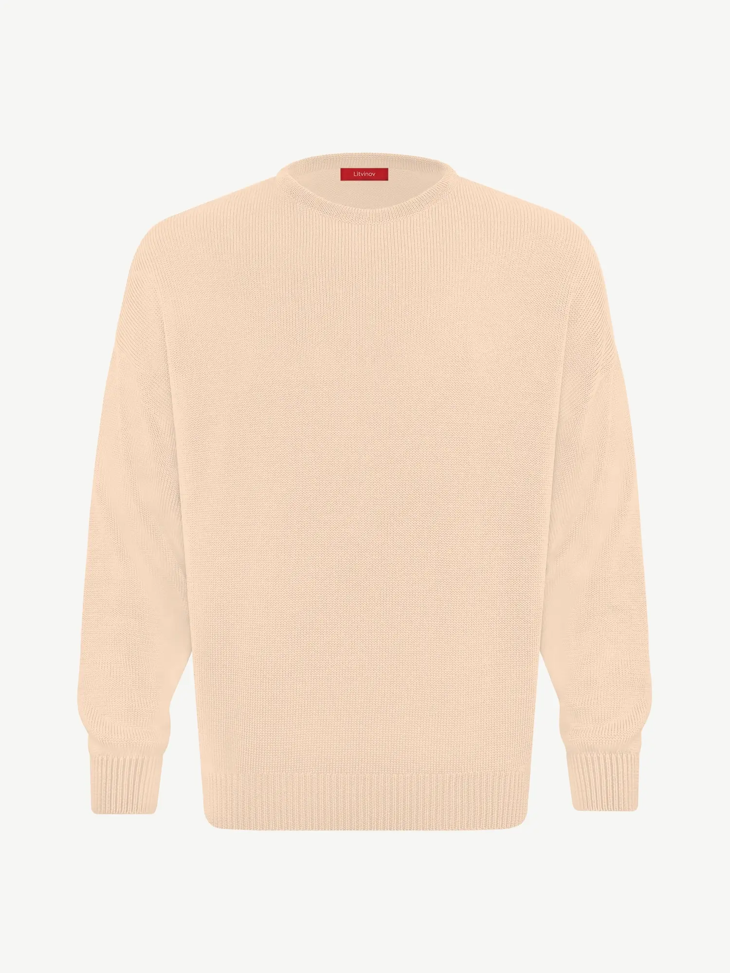 Джемпер оверсайз из мягкой шерсти