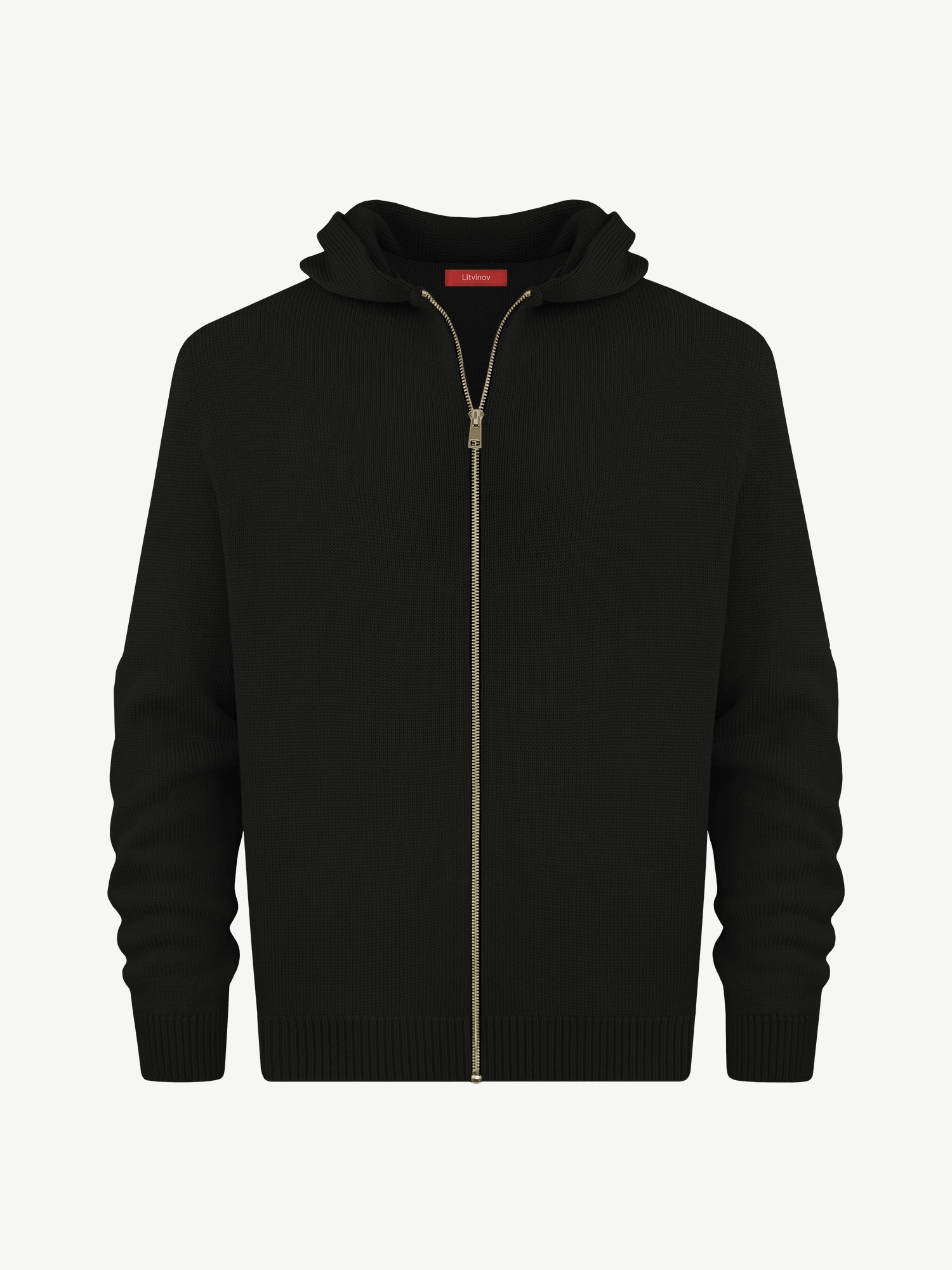 Толстовка на замке из кашемира