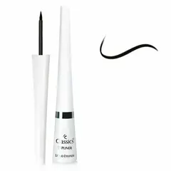 Golden Rose Подводка CLASSIC DIPLINER Liquid Eyeliner твёрдая кисть,чёрная