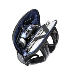 Рюкзак для ноутбука BOPAI 61-52711 нат.кожа черный (уценка)