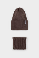 комплект  для мальчика  КВ 22012/25/коричневый меланж