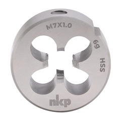 Плашка М 7,0х1,0 DINEN22568 HSS 6g 25х9мм NKP 240070N