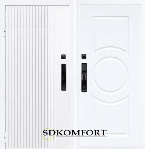 Белый матовый