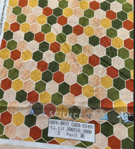 ПРЕДЗАКАЗ, ЦВЕТНЫЕ СОТЫ, 100% хлопок