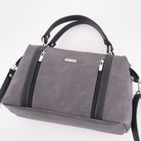 Сумка Саломея 127 македония серый + черный