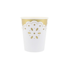 Стаканы "Белое кружево" 8 шт.