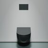 Ceramica Nova Modena CN6063MDH Подвесной унитаз c ультра тонким сидением и крышкой с функцией плавного закрытия, цвет: темный антрацит матовый