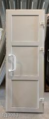 Дверь пластиковая входная Б/У 2040(в) x 780(ш)