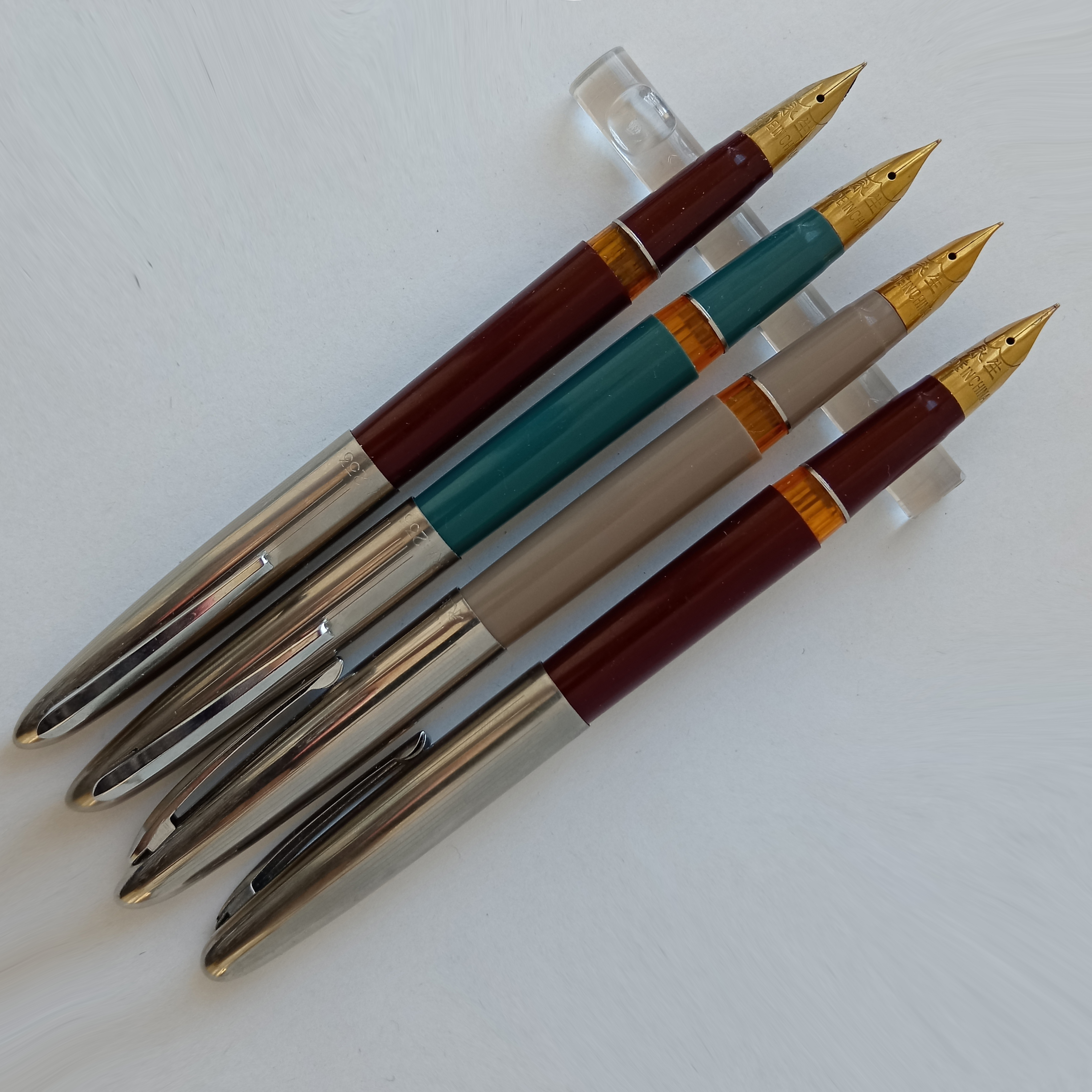 Перьевая ручка Wing Sung #233, винтаж 80-90 гг. ЭТИ РУЧКИ ЗАПРАВЛЯЛИСЬ!!! Распродажа 1000 руб.