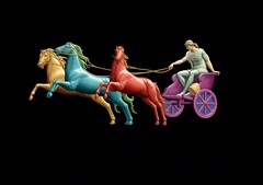 Силиконовый молд № 0205 Колесница большая